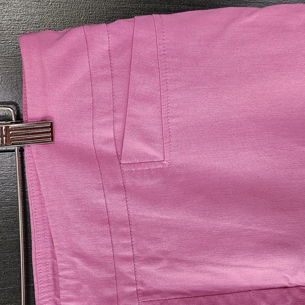 🩷 Zac & Rachel Pink Cropped Capri Pants. Size 14. Excellent Condition. - Picture 3 of 14
